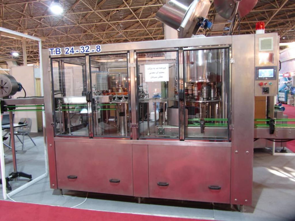 دستگاه پرکن مایعات تری بلوک 